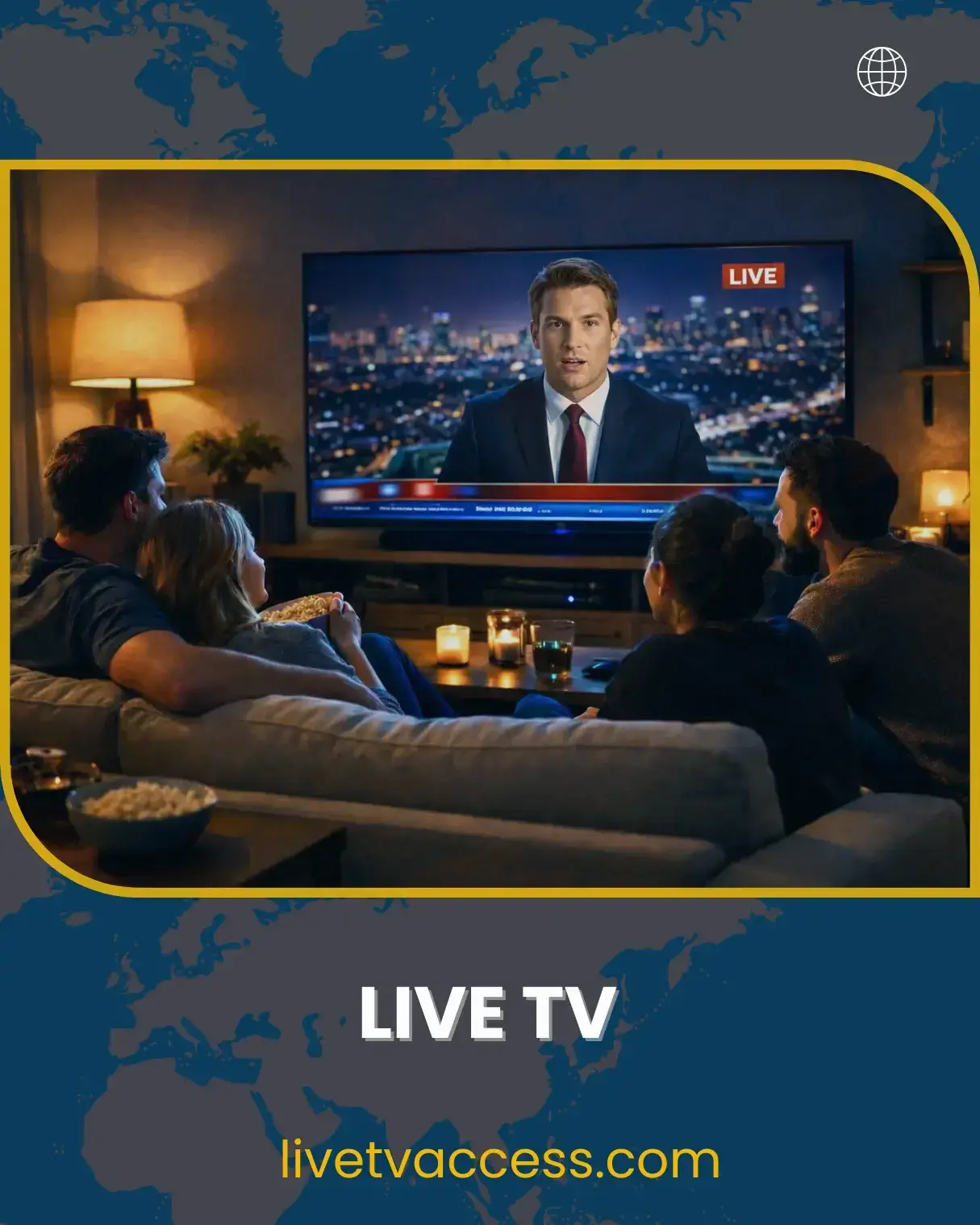 Unlimited Live TV Streaming Service