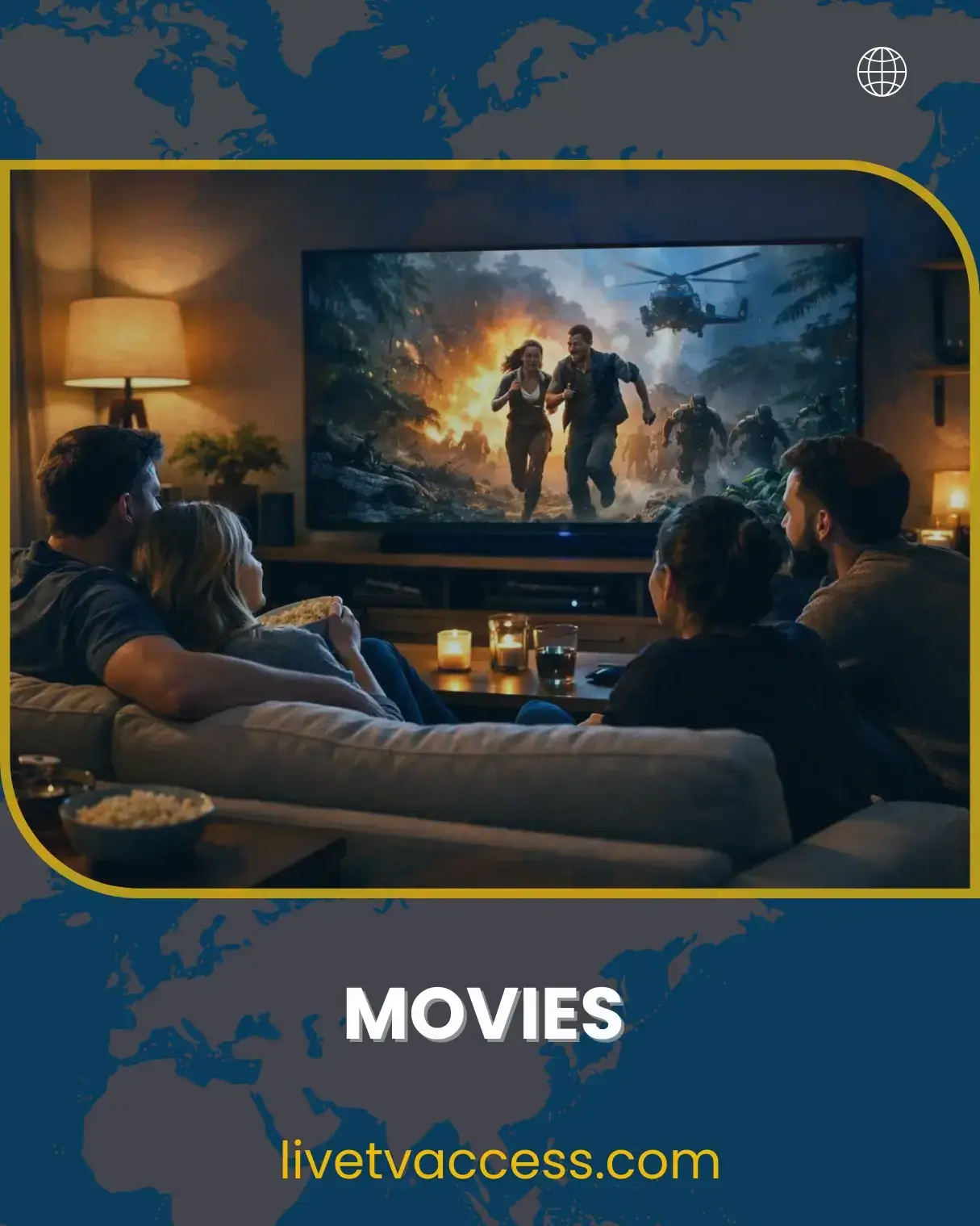 Unlimited Live TV Streaming Service