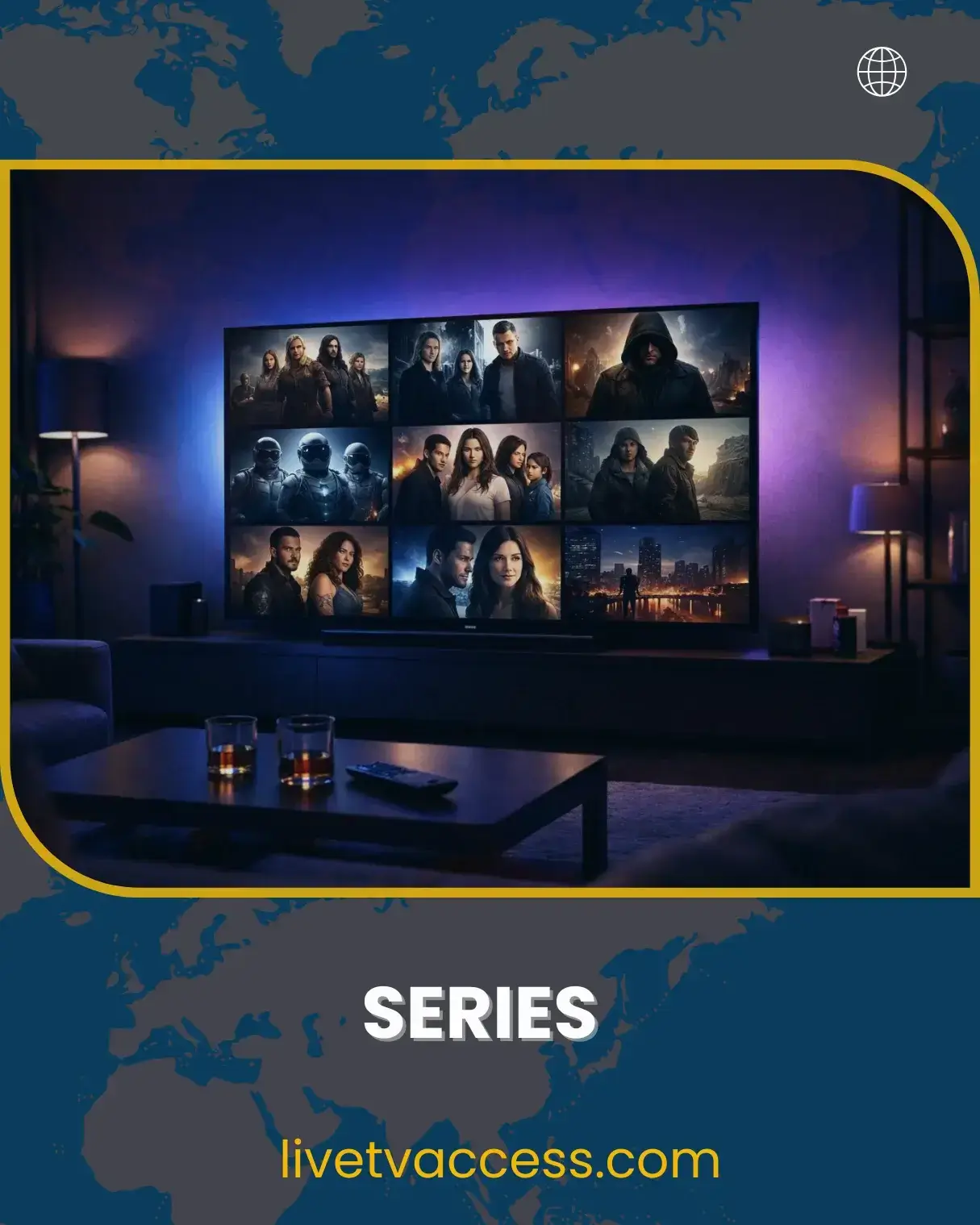 Unlimited Live TV Streaming Service