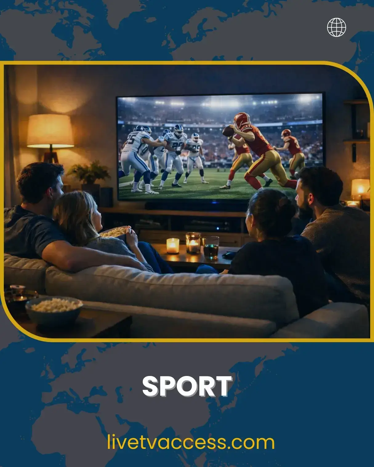 Unlimited Live TV Streaming Service